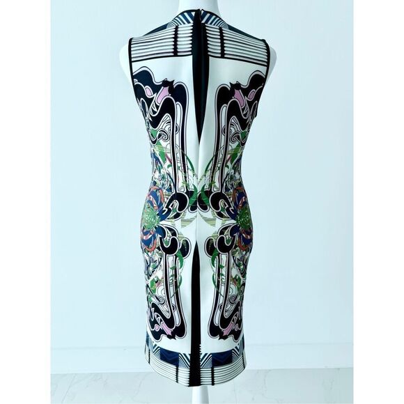 Clover Canyon Dress Swirling Scarf Print - Picture 4 of 10